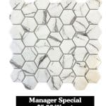 LAG009 2” X 2” HEXAGON