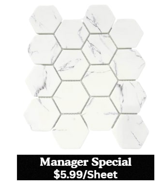 LAG20 3” X 3” HEXAGON