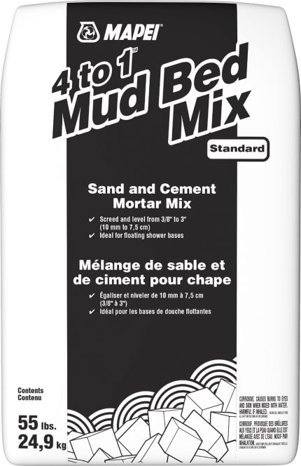 MAPEI 4 TO 1 MUD BED MIX