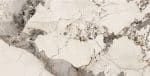 Monaco white marble-look porcelain with dramatic grey veining